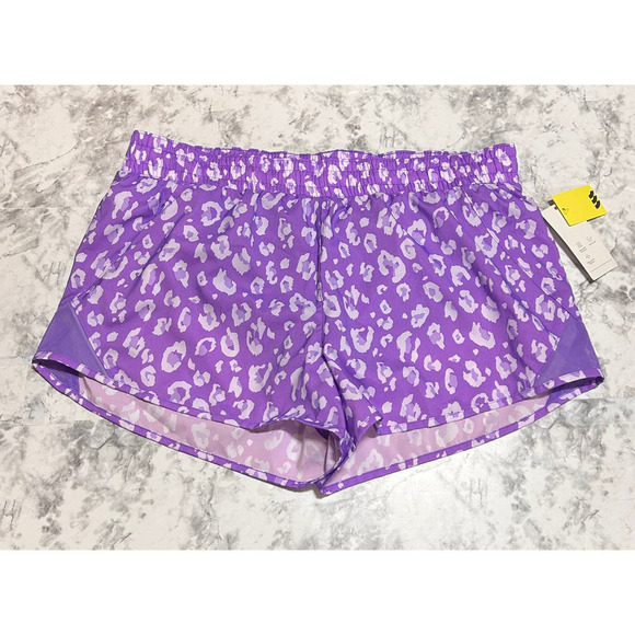 All In Motion Womens Mid-Rise Run Shorts 3" L Lined Athletic Running Workout NWT - Picture 3 of 10